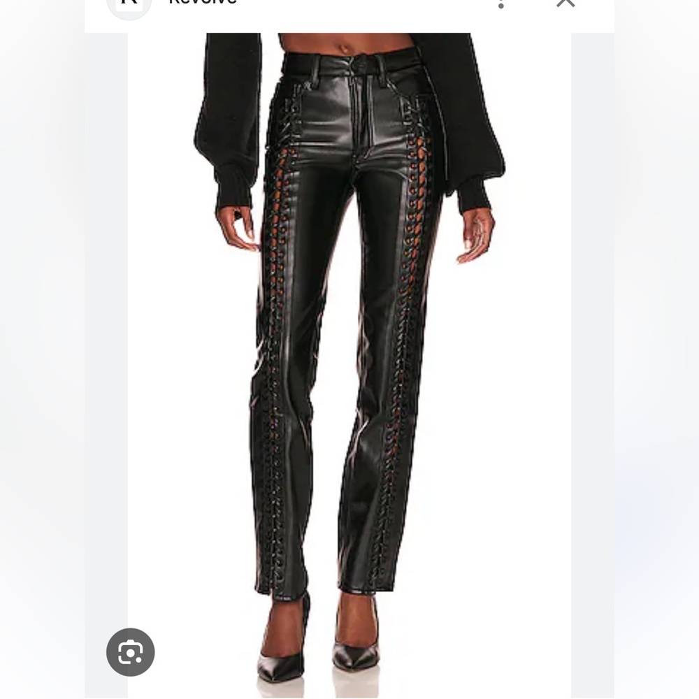 Good American leather lace up good icon